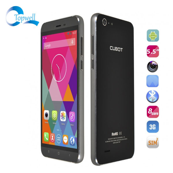 Original Cubot X10 Smartphone MTK6592 Octa Core 5 5 HD IPS 1280x720 Android 4 4 Mobile