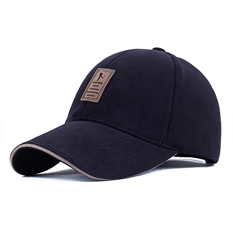2015 EDIKO Brand 8 Color Cotton Baseball Cap Sports Golf Snapback Outdoor Simple Solid Hats For