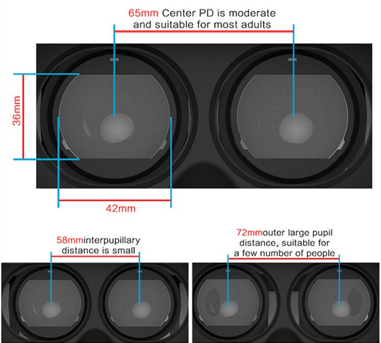 2016 New VR Self-Model Polarized Google Oculus Rift Cardboard Virtual Reality DK2 Gear 3D Glasses for 4.0-6.0 inch Smartphone (18)