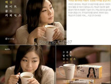 Free Shipping 100 Original Korean Instant Coffee Mix Maxim White Gold 20 Sticks Sweet Coffee