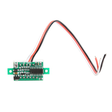 Practial Mini Digital Voltmeter DC0 100V Green Light LED Panel Voltage Meter New H1E1