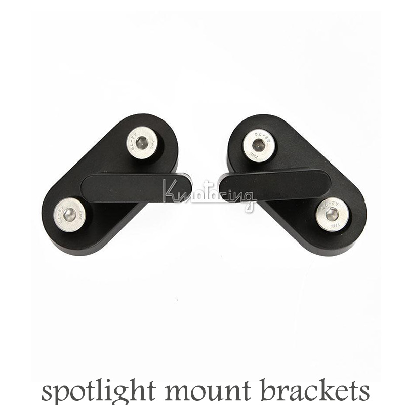 2pcs black  billet Aluminum Windshield spotlight mount brackets for Jeep Wrangler  2007~2015 car motorcycle accessories bracket