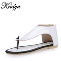 Big Size 32 45 Fashion Women Gladiator Flats Ladies Casual Flat Summer Shoes 2015 Brand New