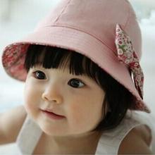 2016 New Newborn Baby Girls Bonnet Infant Summer Sun Bucket Hats