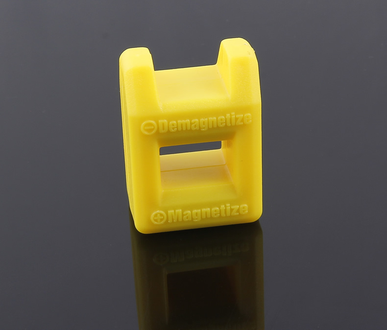 Screwdriver Magnetizer Demagnetizer Tool yellow smart size