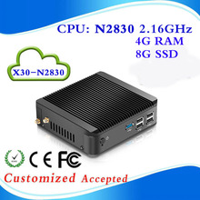 High Performance Intel Atom2500 X-24X 2g ram 16g SSD pc computer mini pc windows xp server Support Joystick