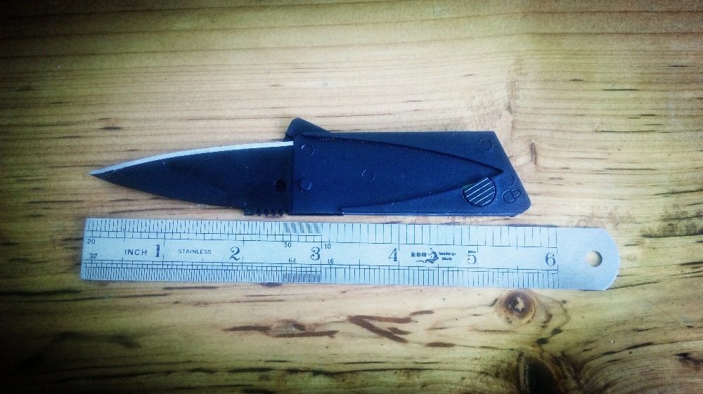 Credit Card Knife Folding Blade Knife Pocket Mini Wallet Camping Outdoor Pocket Tools Folding Tactical Knife