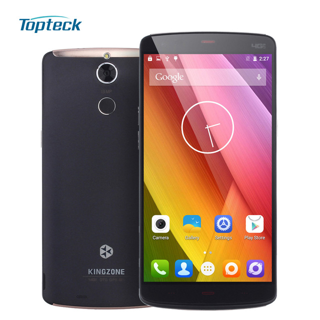 KINGZONE Z1 Plus 4G 5.5" Smartphone Android 5.1 Octa Core MTK6753 Cellphone 2GB+16GB 13MP Fingerprint OTG 3500mAh Mobile Phone