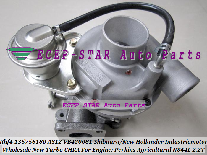 RHF4 VA420081 13575-6180 AS12 Turbocharger Turbo For New Hollander for SHIBAURA Industriemotor For Perkins N844L N844L-T 2.2T