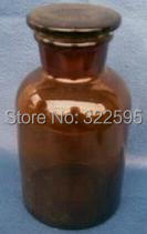 5000ml glass BROWN  wide mouthed bottles reagent bottles