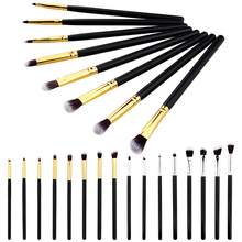 Pro 8 Pcs Makeup Brushes Set Eyeliner Eyeshadow Eyebrow Lip Brush Cosmetic Tools 6XVO