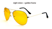 Fashion Aviator Glasses Women Men Driving Sunglasses Night Sight Glasses Free Shipping