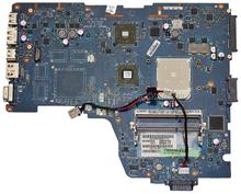 Original laptop Motherboard For Toshiba Satellite A660D A665D NWQAE LA-6192P K000108480 DDR3 integrated graphic card 100% tested