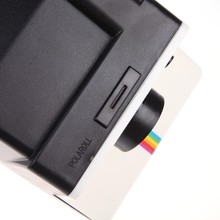 Creative 80s Style Cute Retro Polaroid Camera Shape Inspired Toilet Paper Holder Toilet Roll Box Tissue