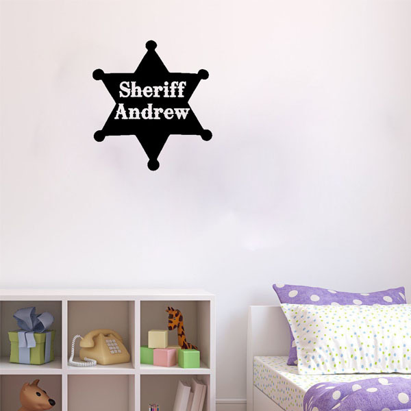 Custom Madesheriff Toy Story Western Art Sticker Decorative