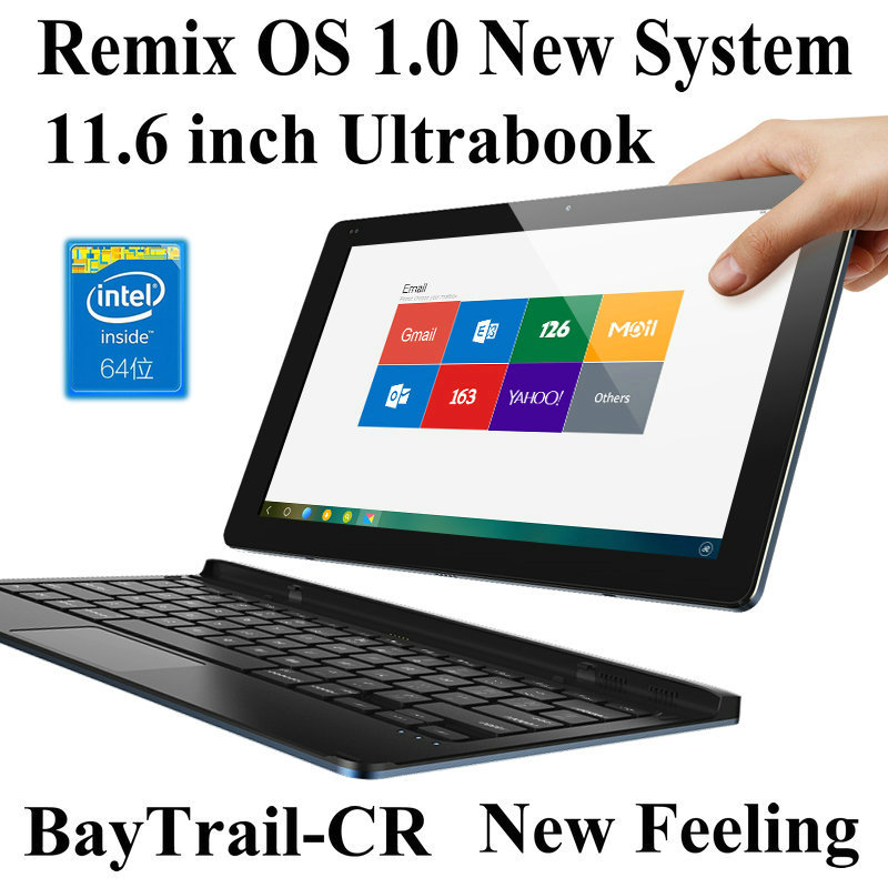 11 6 Inch HD Ultrabook Remix OS 1 0 System 32GB Laptop Tablet PC Mini Netbook