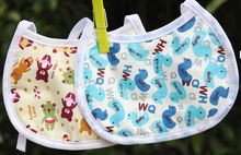100 cotton EVA Baby Bibs Waterproof Lunch Bibs Burp Cloths Towel Saliva for kids