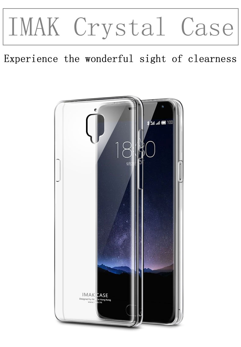 Crystal rondelle original imak for oneplus 3 oneplus3 case clear ... Case mobili di fina