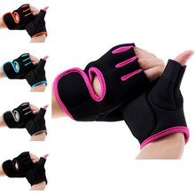 Free Shipping Men Women Training Fitness Gloves Sports Exercise Slip Resistant Dumbbell Workout Glove