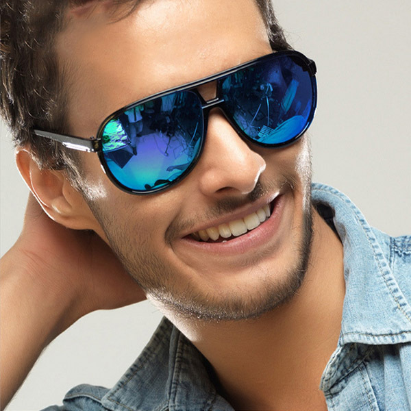 2015 New Men Colorful Classical Frog Aviator Sunglasses Man Masculino Outdoors Wayfarer Glasses Women Sun Glasses