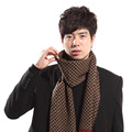 Classic Design Male Scarf plaid classic tartan scarf Man Striped scarves Fall Winter Warm Soft cotton