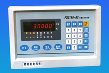Pesaje electrónico indicador
