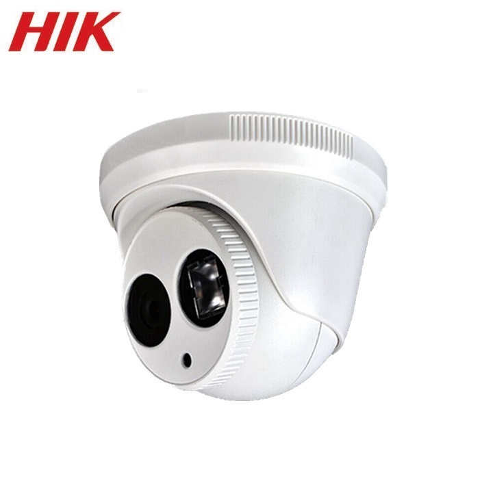 HIK Multi-language Version 4MP DS-2CD3345-I Security Camera Mini CCTV Dome IP Camera  H.265 Support  PoE / IR   Waterproof