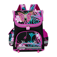 High quality 15models font b Children b font School Bags Butterfly Boys School Backpack Girls Orthopedic