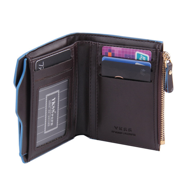 1x with Coin Bag zipper new 2015 men wallets famous brand mens wallet male money purses
