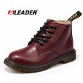 Dr Leather Ankle Boots Autumn/Winter Women Motorcycle Boots Martin Bot