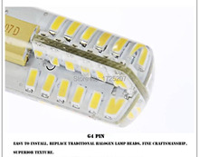 G4 LED Lamp Corn Lamp 7W 220V LED Light 3014 lamps Corn Bulb Silicone Lamps Crystal