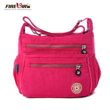FIREBIRD!2015 new Korean fashion women shoulder bag Waterproof nylon bag Shoulder Messenger Multilayer bags women bag H162