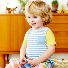 100% Cotton Boy T shirt Kids Clothes Boys Designer Kids Brand Boys T shirts Children Clothing Kids Stripe T shirt