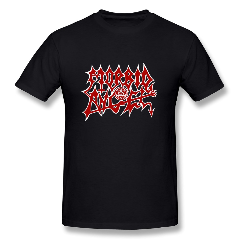 New Screw Neck Morbid Angel t shirts For boyfriend 2015 Exercise Men s 3D t shirt