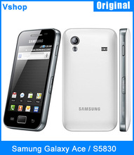 100 Original Samsung Galaxy Ace S5830 3 5 inch Android OS Smartphone 3G Unlocked Cell Phone