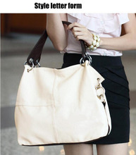 2015 HOT Item Women Handbag PU Leather bags women messenger bag/ Splice grafting Vintage women bag Shoulder Crossbody Bags