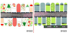 Nail Art Stickers Decals 2sheet lot Flower Cartoon Designed Stylish Nail Patch Beauty Fingernail Foil Wraps