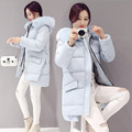 In the fall and winter of 2016 the new woman down cotton padded jacket with long