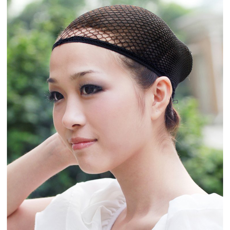 1 Pc Fashion Stretchable Mesh Wig Cap Elastic Hair Snood Nets for Cosplay Free Shipping L04176