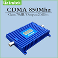 70dB cdma signal amplifier FDD Band 5 CDMA 850 mhz signal repeater GSM 850mhz mobile phone