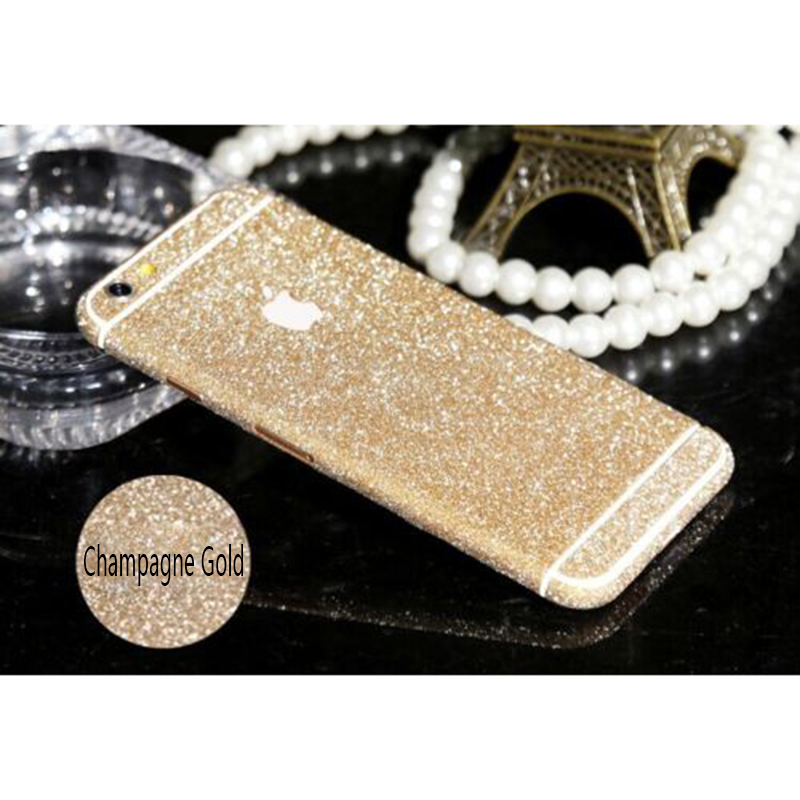 ... Decal Glitter Back Film Sticker Case Cover For iPhone 6 4.7 Free