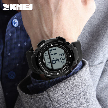 Reloj Hombre Outdoor Men Digital Sports Watches Men Army Military Watch Fitness LED Electronic Multifunctional Wristwatches