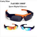 2017 GutsyMan Full HD 1080P Sport Smart Digital Sunglasses Polarized Lens for Outdoor Action sports travel