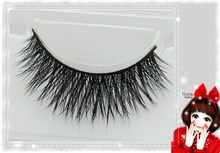 3 Pairs 100% Real Mink Natural Thick False Fake Eyelashes Eye Lashes Makeup Extension Beauty Tools