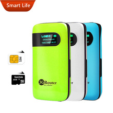 3G Wifi Router with SIM Card Slot Wireless Car Modem Support WCDMA HSPA Portable Pocket Device Hotspot Unlock Mobile Roteador