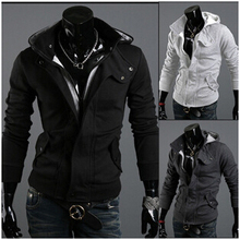 fashion Men coat Mens casual good Jacket Coat Men Clothes Cardigan Style Jacket 3 Colors Size M-XXXL