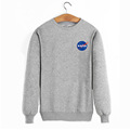 Autumn and winter new listings NASA sweatshirt male female alien quality cotton pullover men size s