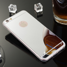 Top Quality Mirror Soft Clear Cases For Apple iphone 6 6S 4 7 inch 6 6s