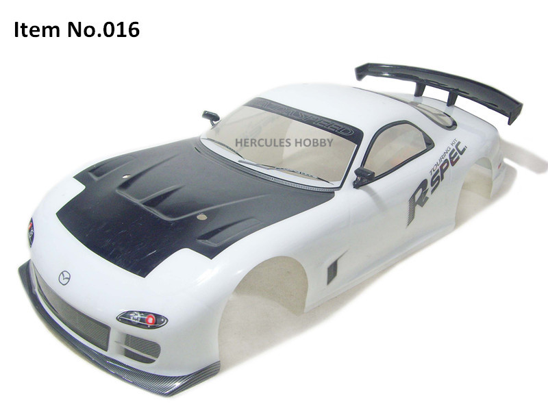 200mm rc body painted