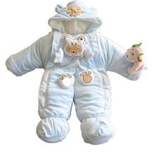 Baby winter coats cotton-padded jacket baby winter romper outdoor jumpsuit waterproof toddler ski jackets infant boys snowsuit